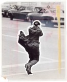 Ira Rosenberg, It was a day for pedestrians to clutch for support and lean for balance, 1974