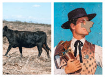 Ute Behrend, Kuh ohne Kopf & Cowboypuzzle<br> © 2021 UTE BEHREND
